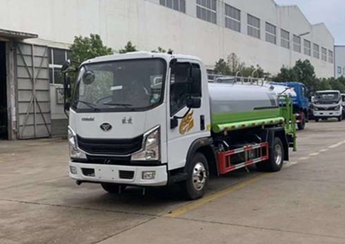 重汽豪曼藍(lán)牌國六多功能抑塵車霧炮車圖片