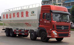 東風(fēng)天龍前四后八40方散裝飼料運(yùn)輸車圖片