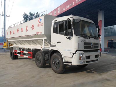 東風(fēng)天錦小三軸30方散裝飼料運(yùn)輸車圖片