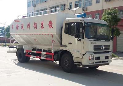 東風(fēng)天錦22方散裝飼料運(yùn)輸車圖片