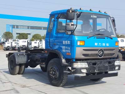 程力老款145平頭半掛牽引教練車圖片
